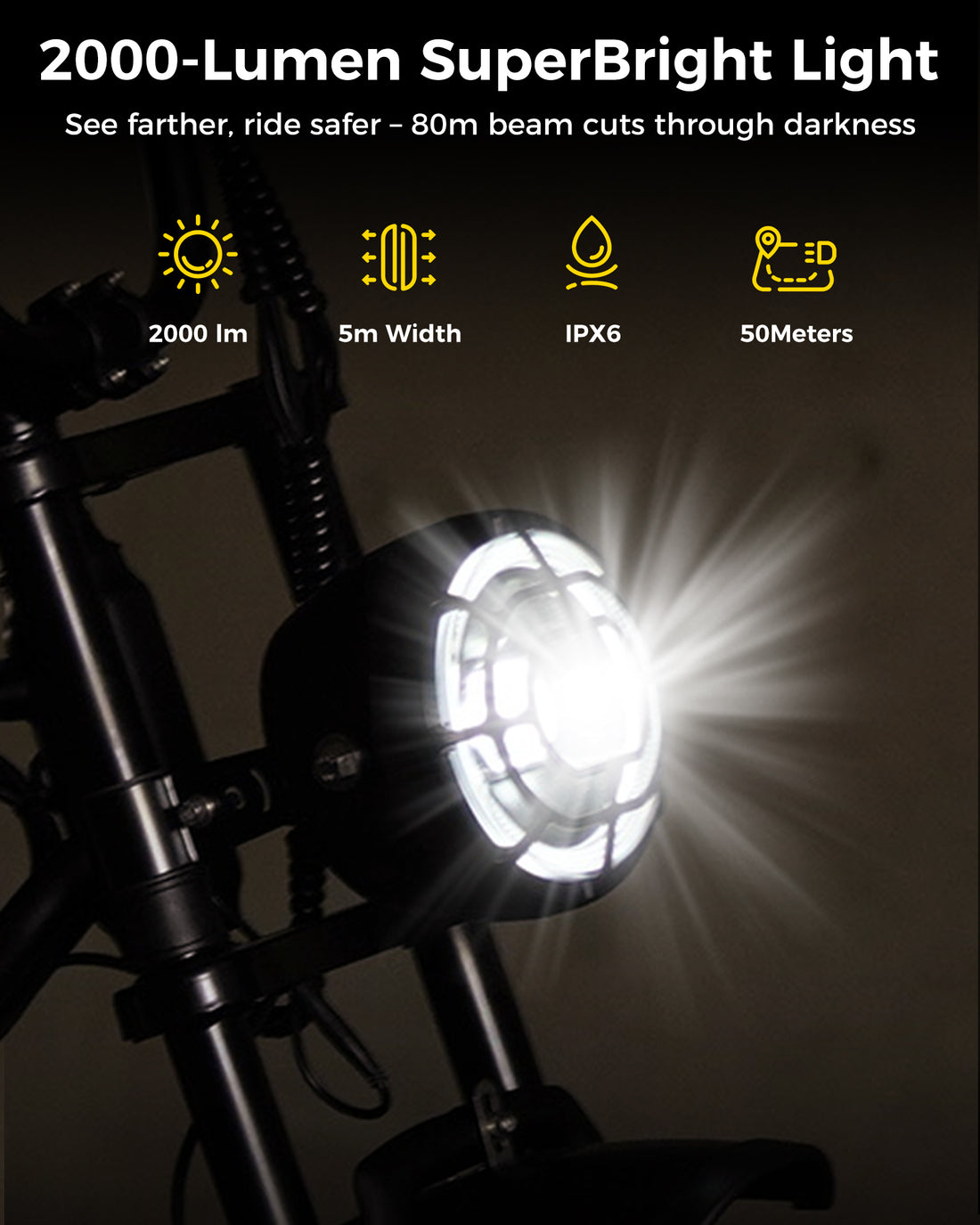 Electric Bike for Adults 1000W Peak 20" Tire Commuting Electric Mountain Bike 32KMH Range 100 Km Single Removable Battery Dual Suspension Electric Motorcycle Dirt Banana Seat Off Road with Extra Battey
